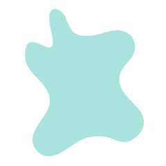 Abstract modern blob shape background