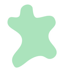 Abstract modern blob shape background
