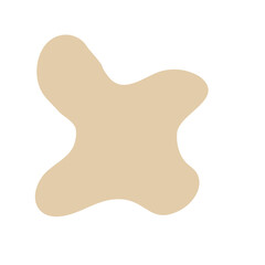 Abstract modern blob shape background