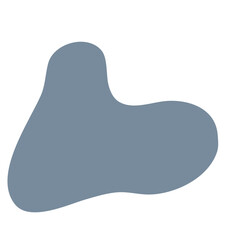 Abstract modern blob shape background