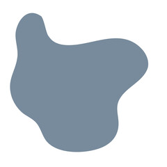 Abstract modern blob shape background
