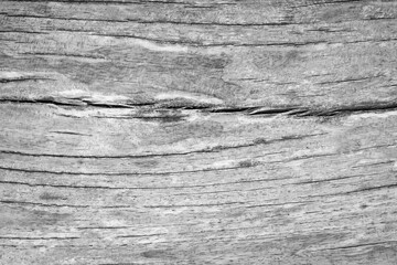 Vintage black and white wooden wall texture background