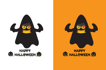 Halloween T-Shirt Design Template