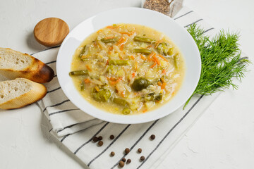 Polish vegetable soup