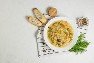 Polish vegetable soup