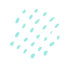 Abstract dots minimalist shape background