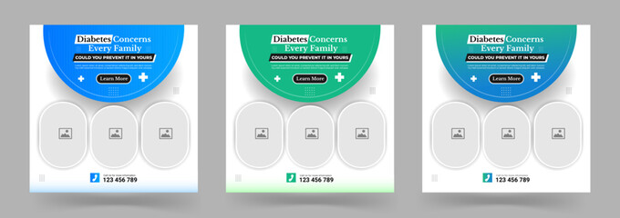 World diabetes day awareness social media posts