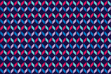 Abstract geometric pattern, Geometric ethnic oriental pattern traditional, design for wallpaper,fabric,curtain,carpet,clothing,Batik,wrapping, Geometric vector illustration, Embroidery style.