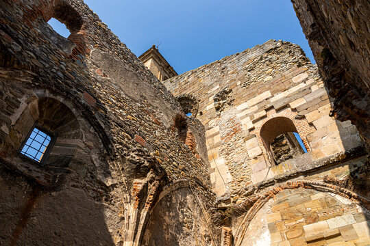 Church of the Monastery of Saint Mary of Carracedo in Carracedelo, El Bierzo, Spain