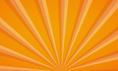 Orange color sunburst background template banner business social media advertising. Abstract sunburst design. Vintage colorful rising sun or sun ray,sun burst retro shiny summer background