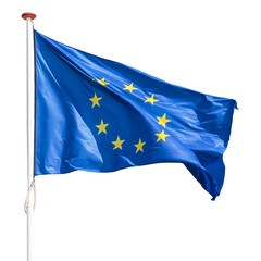 The official flag of the European Union - obrazy, fototapety, plakaty