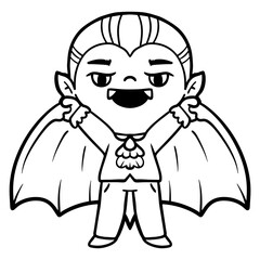 Retro Ghost Halloween design t-shirt design. Cute cartoon. vintage  illustration