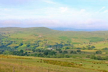 Fototapeta premium Hills of the Brecon Beacons, Wales 
