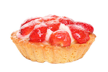 Delicious strawberry tart