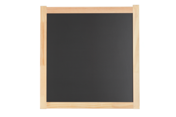 Blackboard with a wooden frame