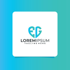 eg letter design for logo and icon.az typography for technology, business and real estate brand.az monogram logo.vector