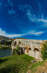 Arslanagic Bridge on Trebisnjica River in Trebinje, Bosnia And Herzegovina