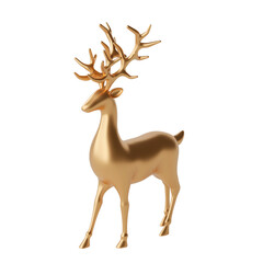 Reindeer isolated 3d render