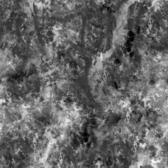 Seamless pattern of black ink textur on white paper. Perfect overlays layer for your artwork.