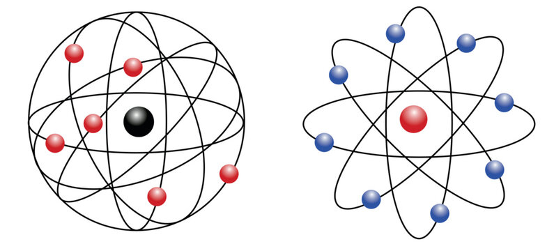 Rutherford's model shows that an atom is mostly empty space, atom consists of a positively charged dense and very small nucleus containing all the protons and neutrons