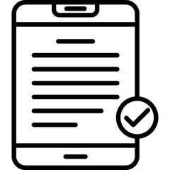 Digital Contract Icon