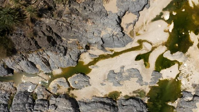 Aerial, Area Around Wadi Bani Khalid, Oman