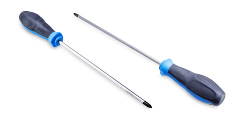 Screwdriver on a white isolated background