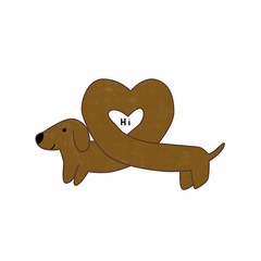 image of dog brown color