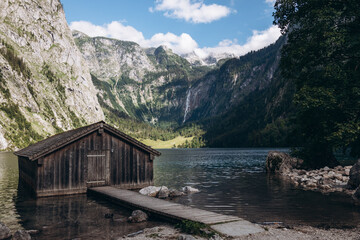 H&uuml;tte am Obersee