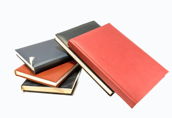 stationery colored sheets pencils and pen holder diaries-