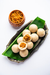 kozhukatta or kolukattai pidi is Steamed dumplings made with rice flour, filling coconut, jaggery