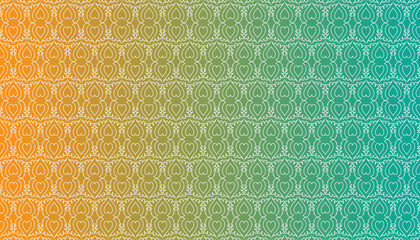 Floral Pattern Background Luxury abstract colorful vintage decorative ornament Vector Design