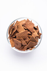 Ragi Chips or Nachni or finger millet wafers, Indian healthy snack