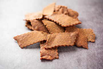 Ragi Chips or Nachni or finger millet wafers, Indian healthy snack
