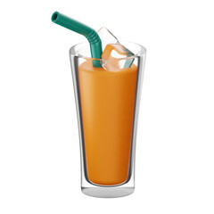 premium summer icon 3d rendering on isolated background