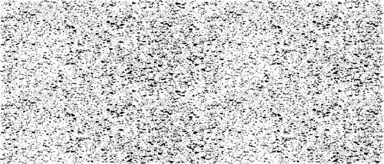 Small uneven spots and particles of debris. Abstract vector texture. Distressed uneven background. Grunge texture overlay with fine grains isolated on white background. Vector illustration. EPS10.
