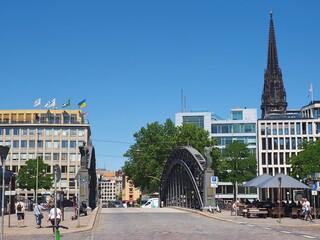 view of the city of Hamburg