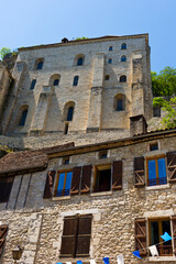 Medieval city, Rocamadour, Midi-Pyrenees, France