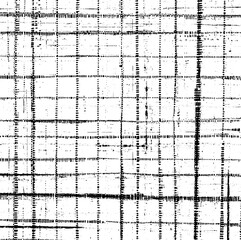 Rough, irregular texture composed of monochrome geometric elements. Overlay distressed grunge background. Abstract vector illustration. Isolated on white background. EPS10