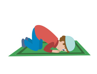 how to pray muslim child