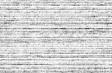 Obraz premium Rich, heavy fabric texture. Vector of weaving cloth. Grunge background. Abstract halftone vector illustration. Overlay for interesting effect and depth. Black isolated on white background.