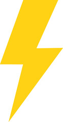 Lightning bolt or thunder icon 