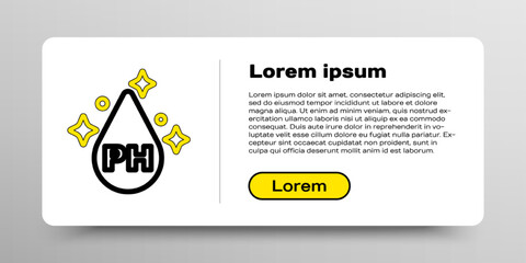 Line Organic essential oil for hair care treatment icon isolated on white background. Hair growth oil. Colorful outline concept. Vector