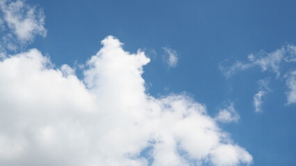 Summer blue sky cloud gradient light white background. The beauty is clear cloudy in the sun calm bright winter air background. Gloomy bright blue landscape in the environment daytime horizon view of 