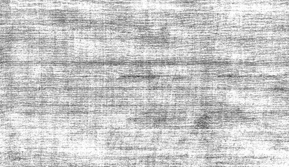 Vector fabric texture. Distressed texture of weaving fabric. Grunge background. Abstract halftone vector illustration. Overlay to create interesting effect and depth. Black isolated on white. EPS10.