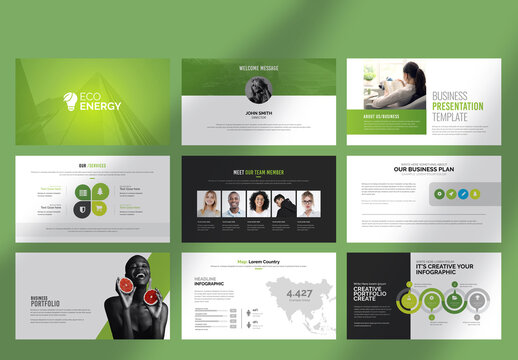 Clean Presentation Layout