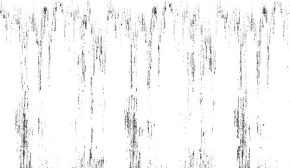 Monochrome texture composed of irregular graphic elements. Distressed uneven grunge background. Abstract vector illustration. Overlay for interesting effect and depth. Isolated on white background.