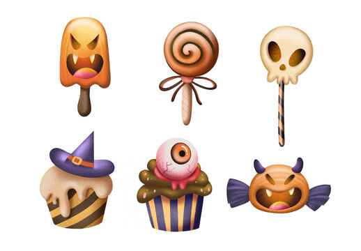 Halloween Candy Clipart
