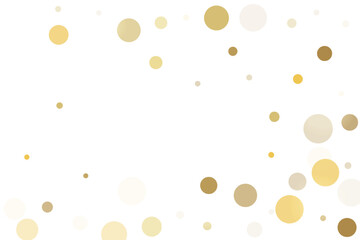 Gold glitter confetti, great design for any purpose. Party decor.