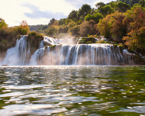 Waterfalls, Krka National Park, Croatia